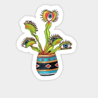 Venus Eye Trap Sticker